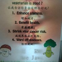 ... at Veggie Express Cafe in Kuala Lumpur