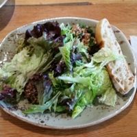 Happy  Vegan  at Tender Greens in San Diego