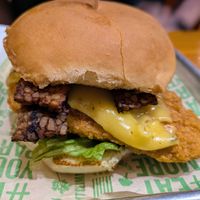 Chicken sandwich at Next Level Veggie Grill - Hawthorne in Portland