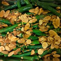 Green Bean Almondine at Next Level Veggie Grill - Hawthorne in Portland