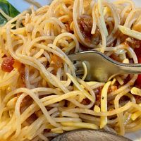 noodles at Vapiano in Leipzig