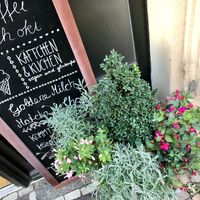 outside at TONIS in Leipzig