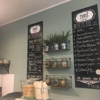 the  menu  at TONIS in Leipzig