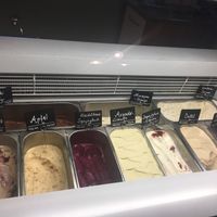 ice cream sortiment  at TONIS in Leipzig