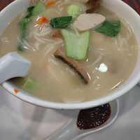 Fish bee hoon - no cut chillies (red or green) offered at this stall at e Veg 益素食 - VivoCity in Central Singapore