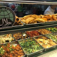 Halal symbol at e Veg 益素食 - VivoCity in Central Singapore