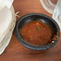 Spicy salsa so good at Los Comperos in Leavenworth