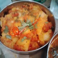 Picnic Potato Curry at Mowgli in Manchester