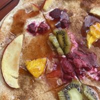 Süßer Flammkuchen  at Försters Weinterrassen in Ahrweiler