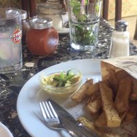 Sweet potato fries! at El Dandy in Havana