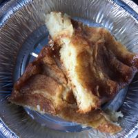 vegan apple cake - so light and fluffy! at The Moth Coffeehouse in Allentown