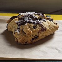 Scone at The Moth Coffeehouse in Allentown