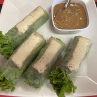 Tofu spring rolls  at Thai Thai in Fallbrook