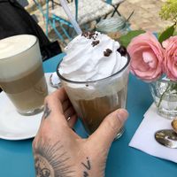 iced coffee at Coffifee in Stralsund