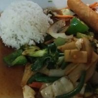ball stir fry at Thai Pattaya in Murfreesboro