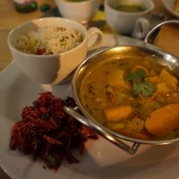 Thai curry  at Avery & Co in Dundee