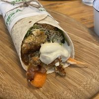 Vegan Shawarma at La Verde in Lima