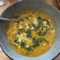 Soup of the day  at La Verde in Lima