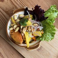 Ceviche de mango  at La Verde in Lima