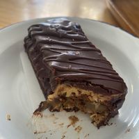 Vegan snickers   at La Verde in Lima