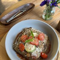 eggplant lasagnaa  at La Verde in Lima