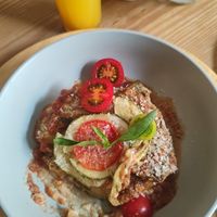 Lasaña de berenjena at La Verde in Lima