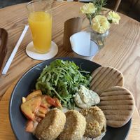 Falafel salad   at La Verde in Lima