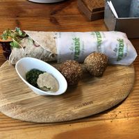 Shawarma at La Verde in Lima