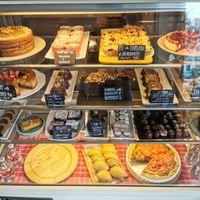 Cakes at La Verde in Lima