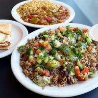 Vegan Platter  at Aladdin's Eatery - Grandview in Columbus
