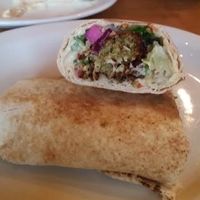 Falafel and Hummus Wrap at Aladdin's Eatery - Grandview in Columbus