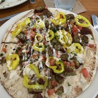 Falafel Pitza   at Aladdin's Eatery - Grandview in Columbus