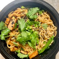 Spicy Korean Noodles (minus beef, + tofu) at Noodles & Company in Miamisburg