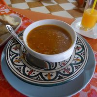 Harira at Chez Khadija in Essaouira