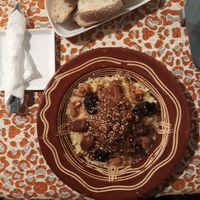 Fruit and nut tagine at Chez Khadija in Essaouira