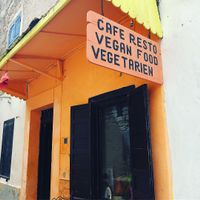 The outside at Chez Khadija in Essaouira