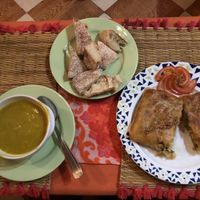The Spread at Chez Khadija in Essaouira