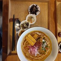 Lunch serving at Gomacro in Kyoto