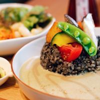 White sesame curry at Gomacro in Kyoto