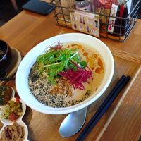 Sesame ramen at Gomacro in Kyoto