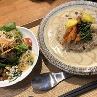 White Curry Meal Set at Gomacro in Kyoto