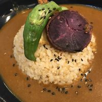 Curry and rice at Gomacro in Kyoto