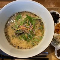 Sesame miso soup at Gomacro in Kyoto