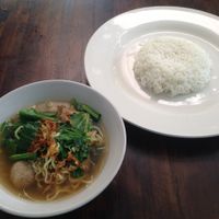 Vegan Bakso at Giridhari in Kuta