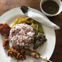 Nasi campur  at Giridhari in Kuta