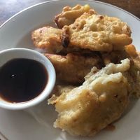 Fried bananas  at Giridhari in Kuta