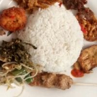 the dish  at Giridhari in Kuta