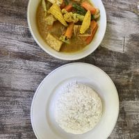 Kare Sayur (vegetable curry)  at Giridhari in Kuta