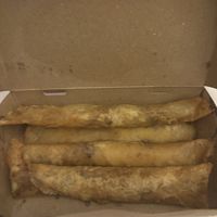 Banana spring rolls   at Giridhari in Kuta