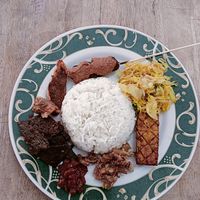 Nasi Campur at Giridhari in Kuta